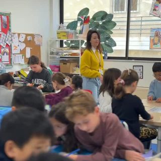 Year 3 explored different parts of the world through a series of learning stations, each offering a new way to connect with geography. Using maps, art, architecture, and hands-on tasks, students examined how places are shaped, how people respond to their environment, and how culture and creativity reflect geography in action.
These experiences are designed to spark interest first. When students are curious, learning sticks. By following the International Primary Curriculum (IPC), lessons are built to be cross-disciplinary, practical, and meaningful, allowing children to make connections across subjects rather than learning in isolation.
Geography becomes more than locations on a map. It becomes a story told through structure, design, colour, and context, encouraging students to ask questions, think critically, and stay genuinely engaged in the world around them