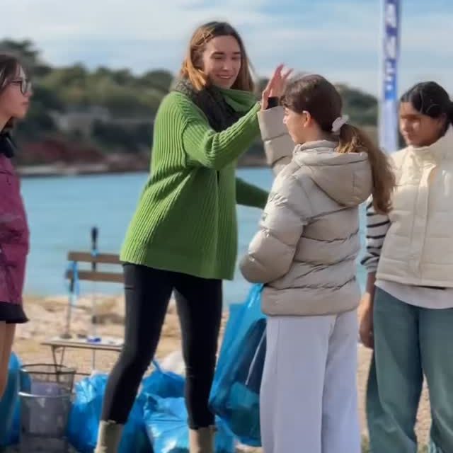 Where does plastic actually go after we throw it away?

Our Verita Secondary students spent time outside the classroom and along Kavouri Beach and the nearby parks, learning directly from eco_.planete and its founder, Xavier, about the real impact microplastics have on our beaches and natural spaces.

What began as interactive games and scavenger hunts quickly turned into moments of discovery. Students learned how microplastics make their way into the environment, how everyday consumption choices play a role, and why these small decisions matter more than they often seem. Seeing the issue up close made the learning feel real, grounded, and personal, transforming conversation into understanding and understanding into action. This is what learning looks like when students are given the space to explore, ask questions, and connect knowledge to the world around them.